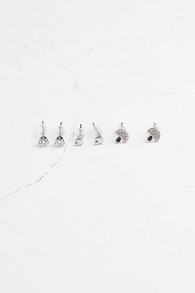 Modex Minimal Multiple Earrings Set
