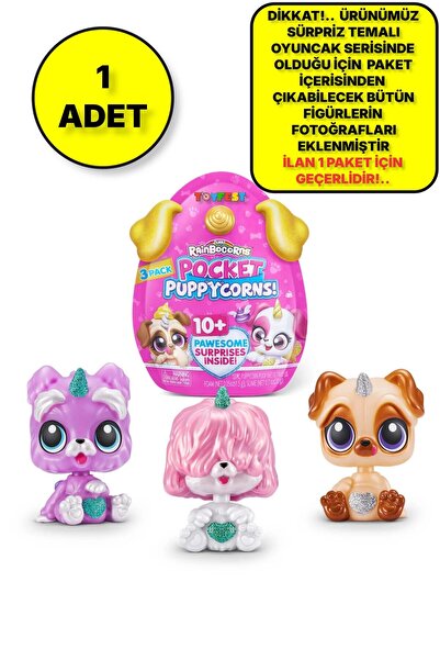 TOYFEST Rainbo corn Pocket Sürpriz Mini Figür - 1 ADET