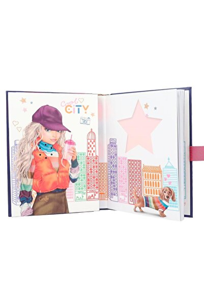 Top Model by Depesche Top Model City - Jurnal cu încuietoare și parolă 0412711