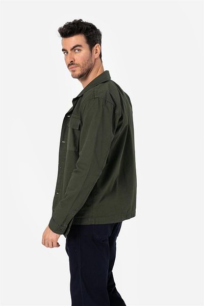Brothers ΑΝΔΡΙΚΟ ΚΑΛΥΜΜΑ CASUAL CUT ΤΣΕΠΗ ΜΕ ΛΕΠΤΟΜΕΡΗ ΚΟΥΜΠΙ GABARDIN TEXTURED SLIM ΜΠΟΥΦΑΝ BRONX KHAKI ΠΡΑΣΙΝΟ