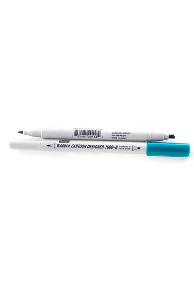 ADEL OYUNCAK Marvy 1900b-s/58 Peacock Green Graphic Marker Pen
