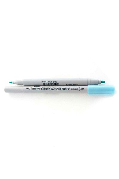 ADEL OYUNCAK Marvy 1900b-s/41 Blue Gray Graphic Marker Pen