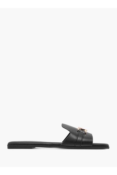 Celeste Women's Logo Accent Slip-On Sandals