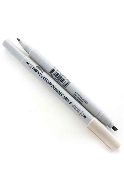 ADEL OYUNCAK Marvy 1900b-s/38 Otster Gray Graphic Marker Pen