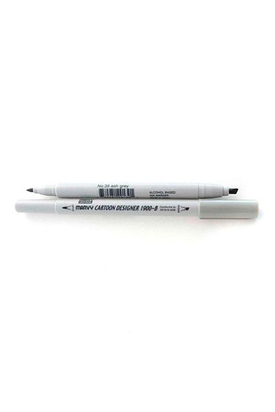 ADEL OYUNCAK Marvy 1900b-s/39 Ash Gray Graphic Marker Pen