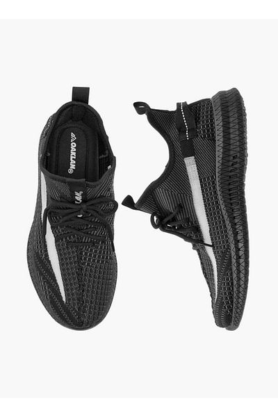 Oaklan by Shoexpress Mesh Detail Sports Shoes with Lace-Up Closure