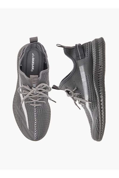 Oaklan by Shoexpress Mesh Detail Sports Shoes with Lace-Up Closure