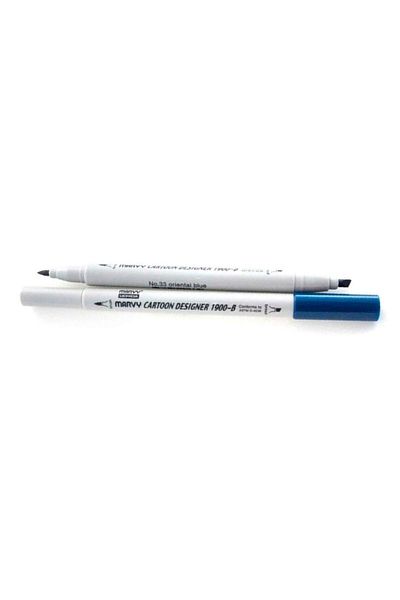 ADEL OYUNCAK Marvy 1900b-s/33 Oriental Blue Graphic Marker Pen