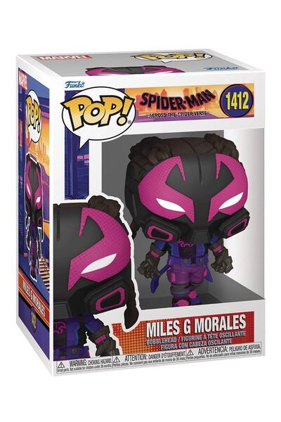Funko POP Mar vel: Spider-Man: Across The Spider-Verse - Miles G Morales as P...