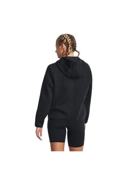 Under Armour Unstoppable Fleece Fz 1379842-001 Women's Black Coat&Jacket