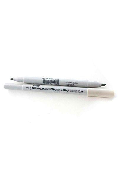 ADEL OYUNCAK Marvy 1900b-s/38 Otster Gray Graphic Marker Pen