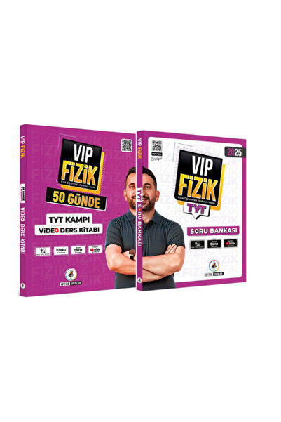 Okyanus Yayınları vip tyt 50 günde fizik video ders kampı ve soru bankası