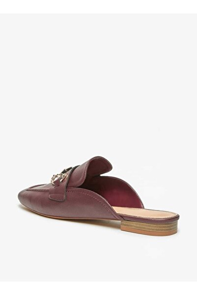 Celeste Women's Solid Slip-On Mules with Metallic Accent