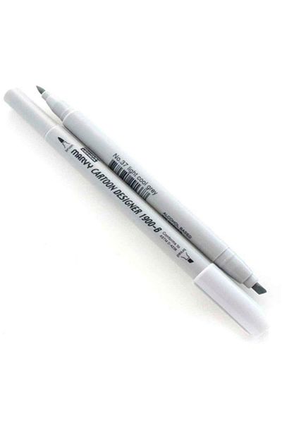 ADEL OYUNCAK Marvy 1900b-s/37 Light Cool Gray Graphic Marker Pen