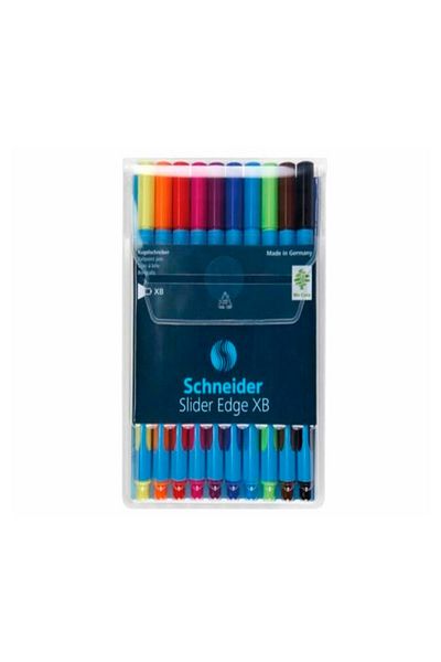 SCHNEIDER Set of 10 Ballpoint Slider Edge Pens - 152290