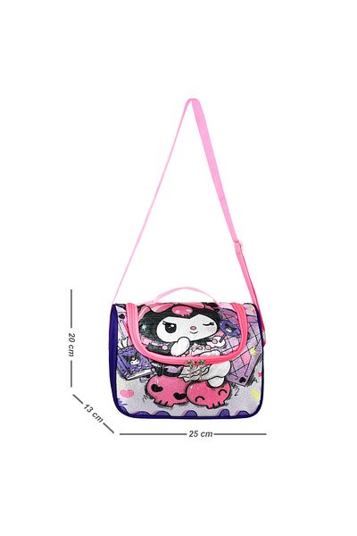 Kingston Hill Cutie de prânz termoizolată Kuromi Glitter