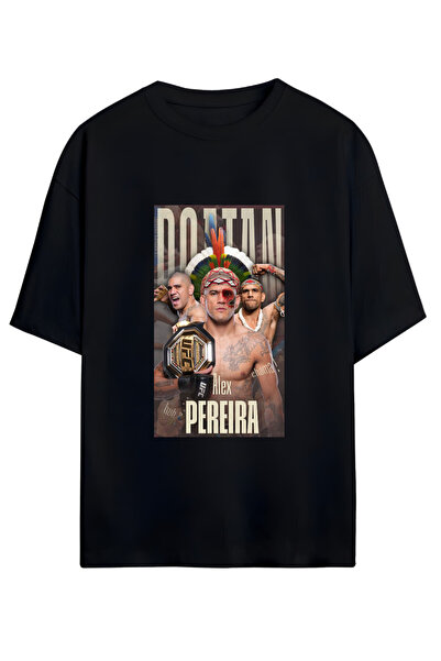 MAGORS TRICOU OVERSIZE UNISEX CU IMPRIMEU ALEX PEREIRA