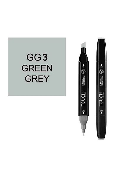 Touch Twin Gg3 Double Ended Marker Green Gray