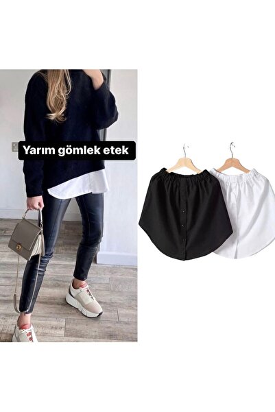 Sahra Şal Dünyası Cămașă cu fustă de salvare pentru femei, pachet de 2 lenjer...