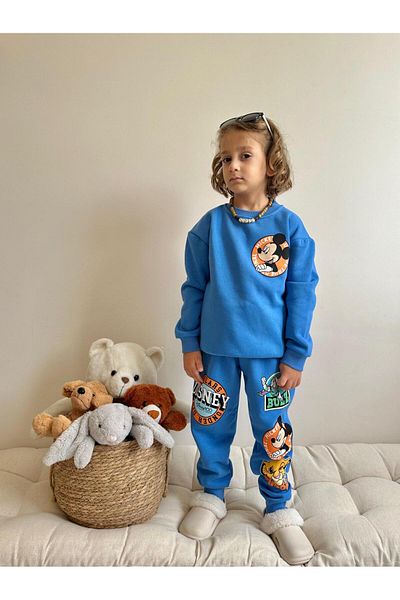 YİGİT BUTİK Yigit Boutique Character Printed Boy Suit
