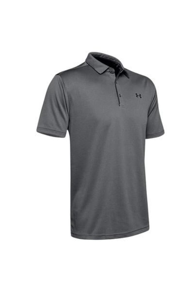 Under Armour Tech Polo 1290140-040 Ανδρικό γκρι μπλουζάκι