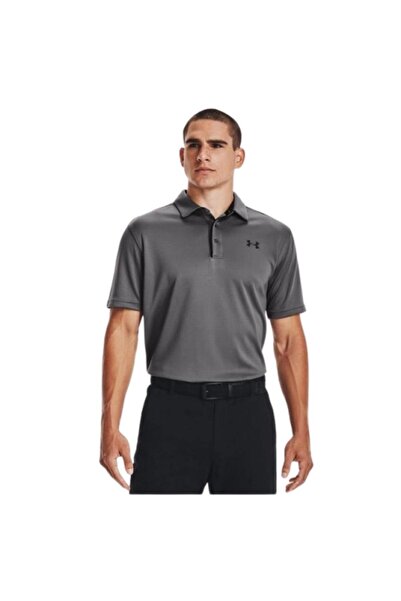 Under Armour Tech Polo 1290140-040 Ανδρικό γκρι μπλουζάκι