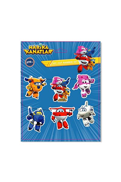 Harika Kanatlar Temalı DIY-CUT Özel Kesim Banner