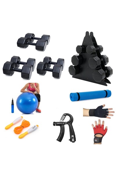 Besinistanbul Ps Spor 3 Set Dambıl Ve Spor Seti ( Açıklamayı Okuyun )