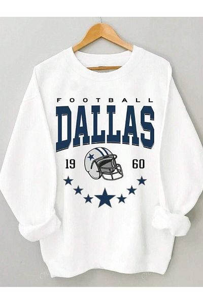 Vordevia Φούτερ με στάμπα ποδοσφαίρου Dallas