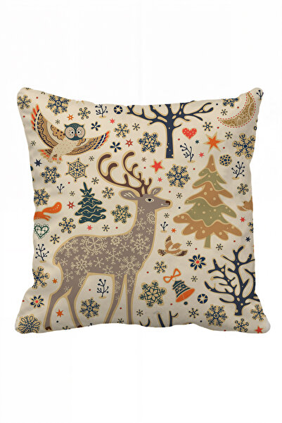Vendini Husă pentru pernă decorativă din material textil de calitate, imprima...