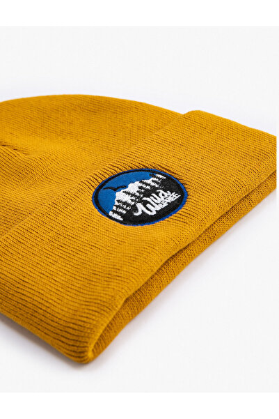 Koton Детальний слоган вишивки коледжу Beanie