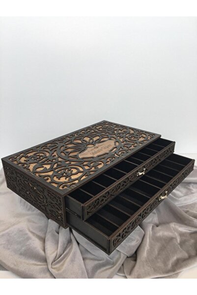 Gorilla Fashion Tesbih Kutusu Kişiye Özel Ahşap Kutu Tesbih Koleksiyon Kutusu...