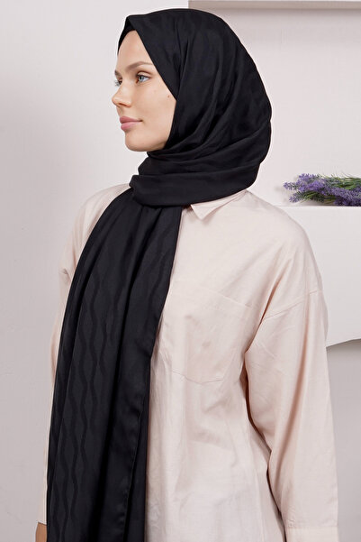 m moon scarf Μοτίβο κυμάτων Μεταξένιο Σάλι Ζακάρ Υψηλής Ποιότητας, Εισαγόμενο...