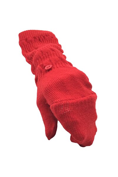 AXE SPORTSWEAR Tricotaj de iarnă Mănuși Mănuși - Degetul mare închis, decupat pe patru degete, capac cu butoane fără degete