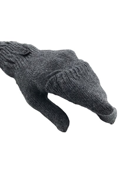 AXE SPORTSWEAR Tricotaj de iarnă Mănuși Mănuși - Degetul mare închis, decupat pe patru degete, capac cu butoane fără degete