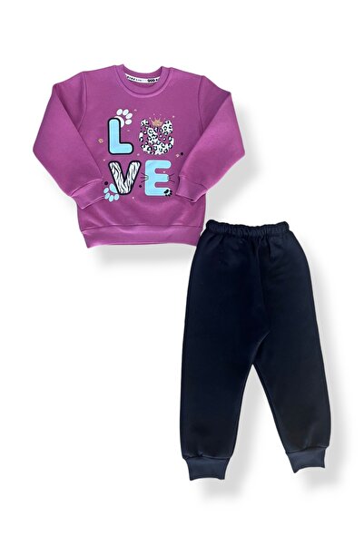 VALERY طقم بدلة رياضية شتوية للأطفال من Love 3 Yarn