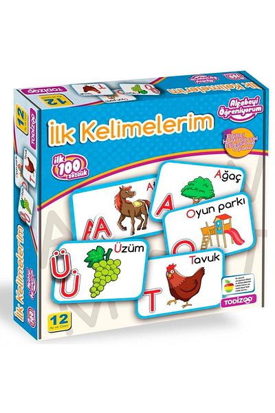 Todizoo 83906 Model Samatlı My First Words Box Game