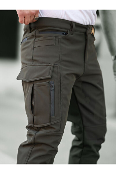 TRS YB GİYİM Taktikal Kışlık İçi Polarlı Softshell Su Dayanıklı Ve Rüzgar Geç...