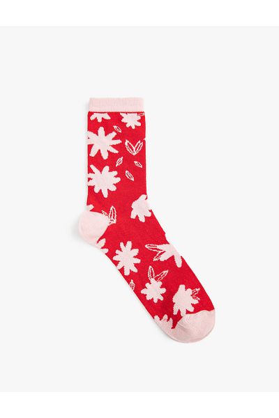 Koton Sosete Floral Socket