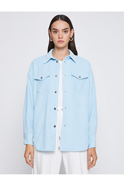 Koton Cămașă oversize din velur