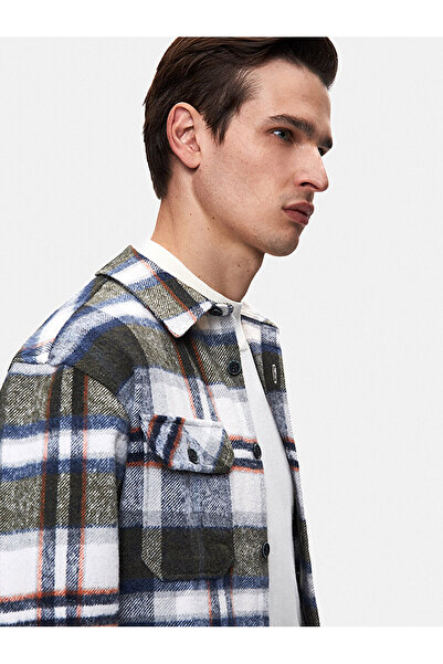 Ltb Oduncu Karelı Yeşil Gömlek