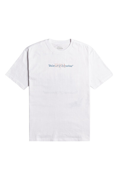 RVCA Ανδρικό λευκό μπλουζάκι Balance Stacks ΑΝΔΡΙΚΟ ΜΠΛΟΥΖΑ EVYZT00119