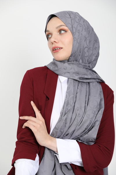 m moon scarf Σχέδιο δαχτυλιδιού Μεταξένιο Ζακάρ Σάλι Υψηλής Ποιότητας, Εισαγόμενο Ύφασμα & Ιταλική Ραφή