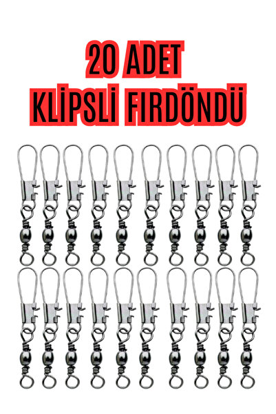 Optimus pro Klipsli Fırdöndü 20 Adet