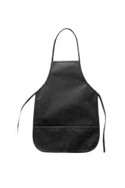 RevuBaby 6 Pieces of Black Children's Activity Apron - Anti-Fouling Painted Apron
