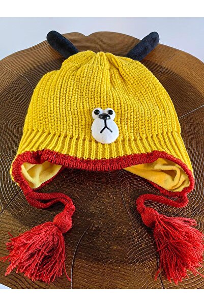 Kitti Kit Boy Inner with Fleece Laces Accessory Beret 24130-10-027 4-8 Years Old