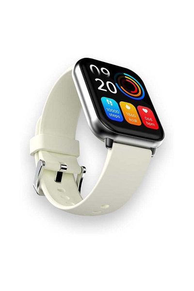 HiFuture Zone2 Bluetooth Calling Smart Watch, 1.96 inch AMOLED Screen, 7-Day Battery Life, Black