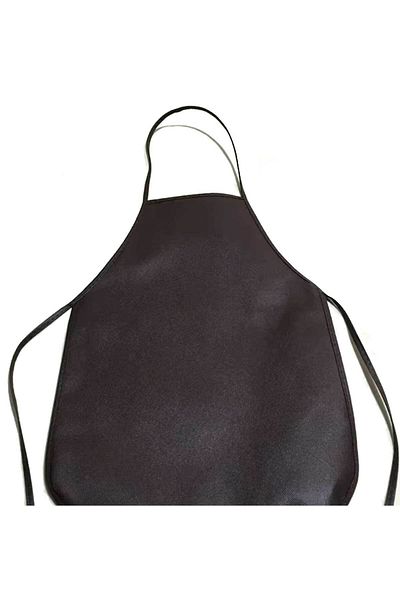 RevuBaby 6 Pieces of Black Children's Activity Apron - Anti-Fouling Painted Apron