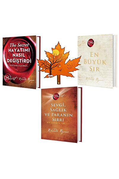 Artemis Yayınları Rhonda Byrne - the secret hayatımı nasıl değiştirdi - en büyük sır - sevgi sağlık ve -kitap ayracı