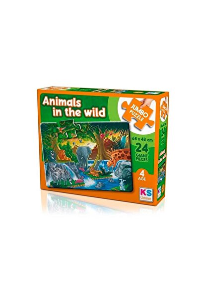 Ks Puzzle Animals In The Wild Jumbo Puzzle 4 Yaş Çocuk Puzzle